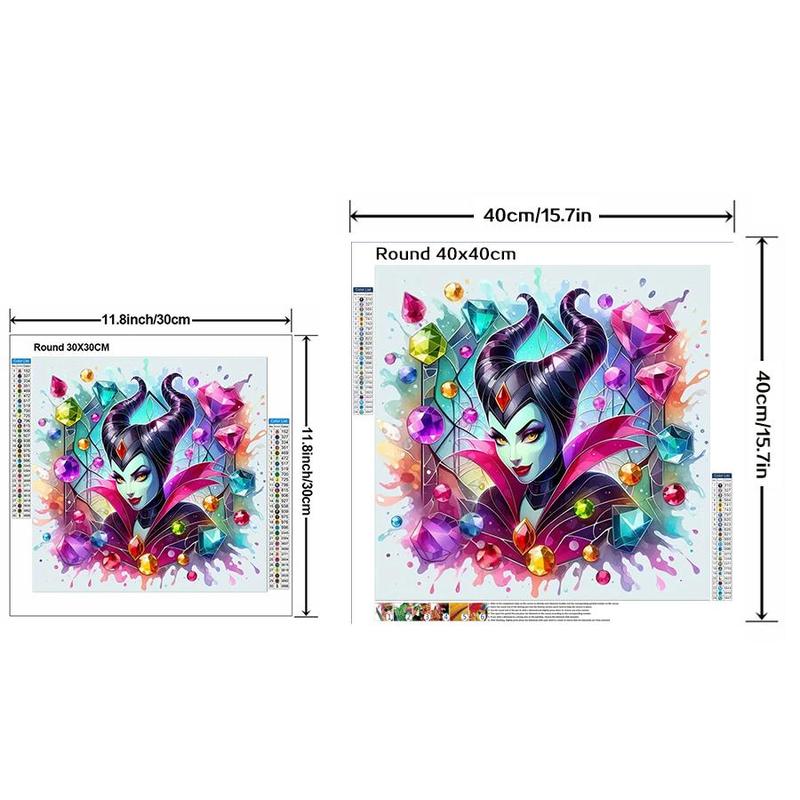 Cartoon Queen Pattern DIY Diamond Arts Colorful Painting Kit without Frame, DIY 5D Diamond Arts Colorful Painting Kit, Wall Art Decor for Home