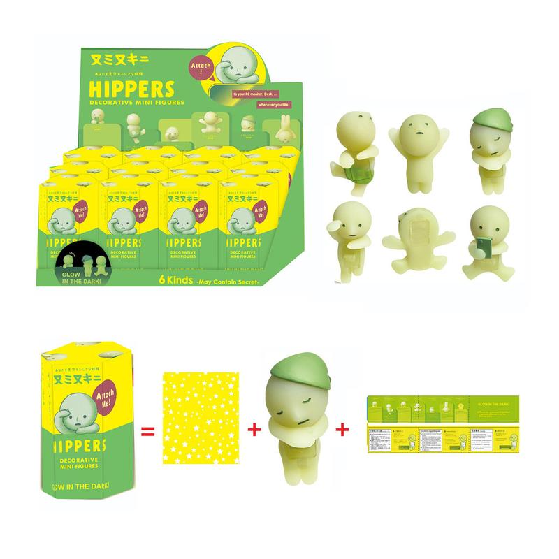 New Smiski Hippers Sonny Angel Hippers Toilet Bath Living Party Series Decorative Mini Figure Blind Box