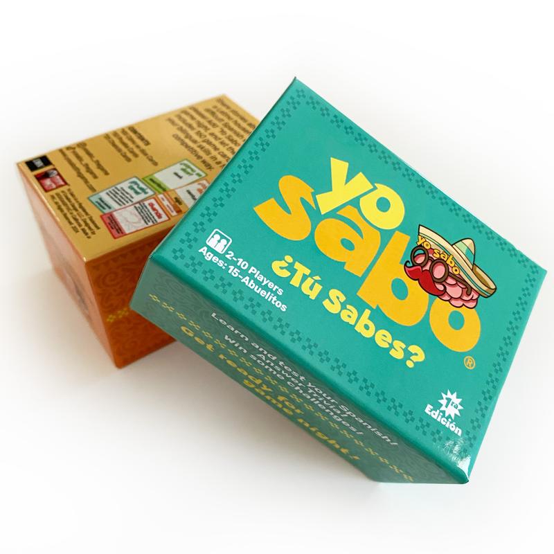 Yo Sabo The Game the New Latino Party Card Game for Family Game Night