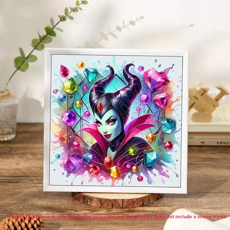 Cartoon Queen Pattern DIY Diamond Arts Colorful Painting Kit without Frame, DIY 5D Diamond Arts Colorful Painting Kit, Wall Art Decor for Home