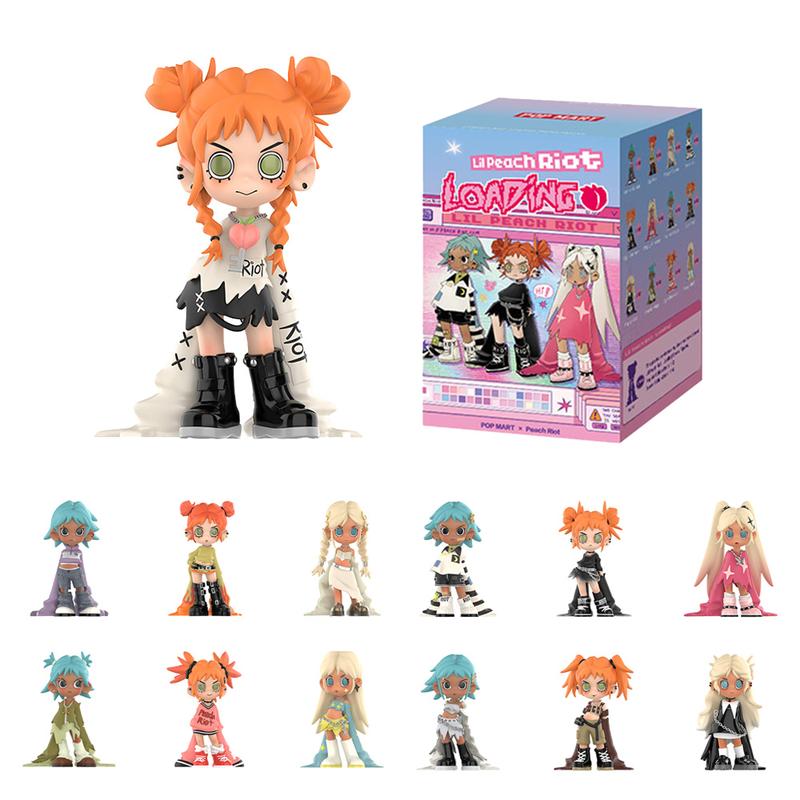 Lil Peach Riot：Loading! Series Figures, Blind Box, Mystery Box