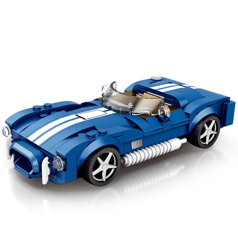 Reobrix Cobra Supercar Building Set, Super Race Vehicles Building Toy Birthday Gifts for Kid Aged 6+. (312PCS)