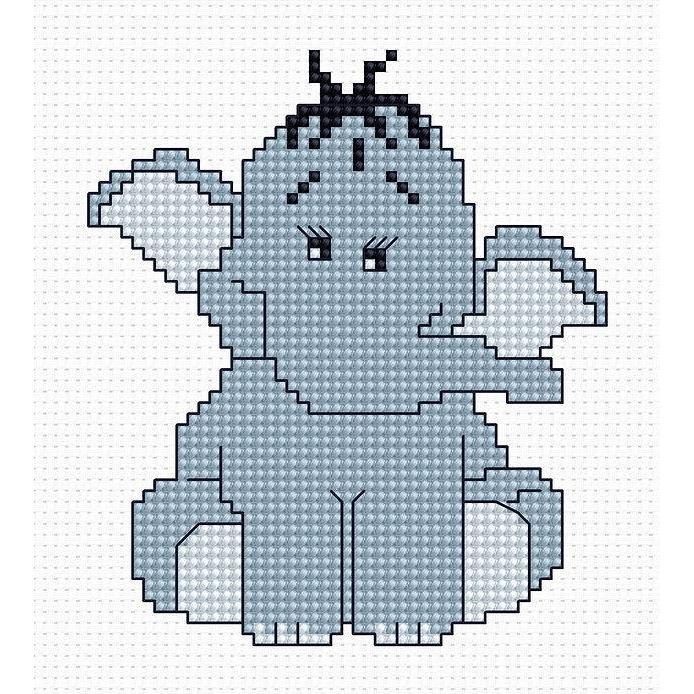 Elephant B041L Counted Cross-Stitch Kit